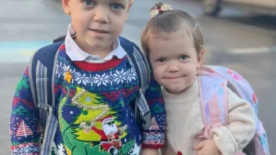 ‘CHRISTMAS CUTIES’ Little People’s Tori Roloff shares new pic of son Jackson, 6, standing with sister Lilah, 3, after concern over his legs
