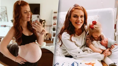‘GRATEFUL’ Pregnant Audrey Roloff shows off her growing baby bump- but sparks concern as she admits to a ‘challenging’ few months