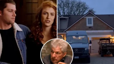 HOME SWEET HOME Audrey and Jeremy Roloff stay at his childhood home on m family farm despite long-term feud with dad Matt