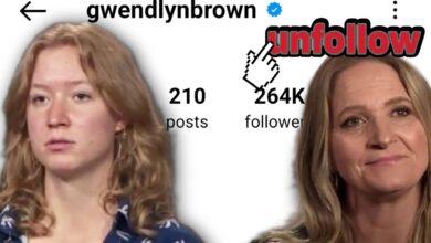 SISTER WIVES Exclusive !! Gwendlyn Brown UNFOLLOWS her Mom Christine on Social Media!