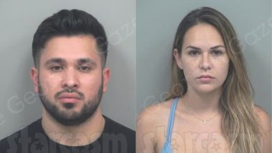 Minutes Ago!!! Liz Woods and her ex-boyfriend Villa were reportedly arrested in Georgia.