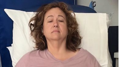 Laura gives a health update after undergoing a successful, extensive skin‑removal surgery in the US