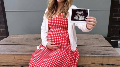 Congratulations! Baylen & Colin share a heartwarming family moment as they welcome their little angel on the way